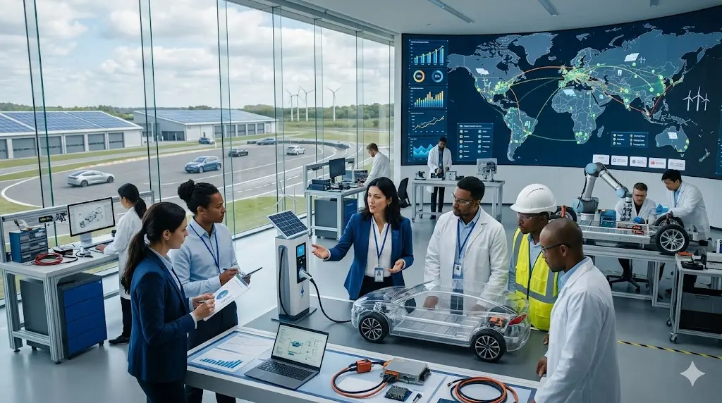 Global Research on Renewable Infrastructure in the Automotive Industry