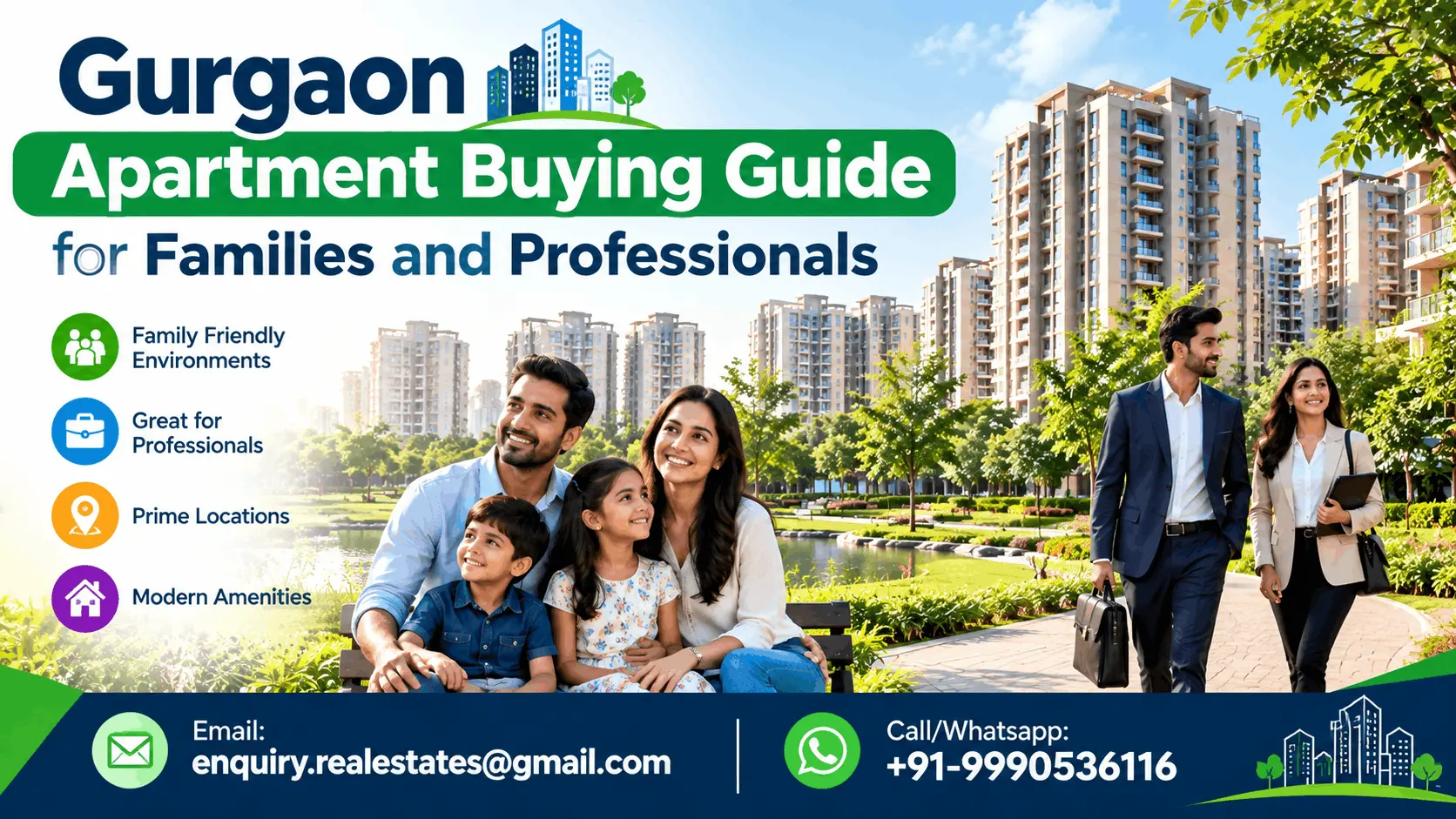 Gurgaon Apartment Buying Guide for Families and Professionals