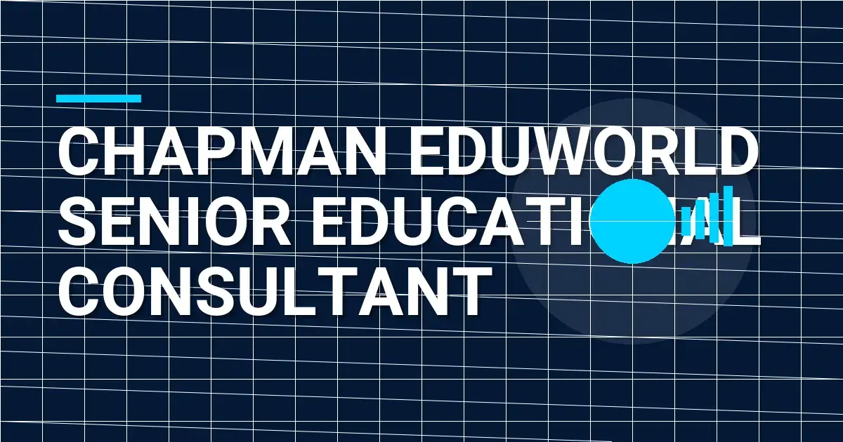 Chapman EduWorld Senior Educational Consultant