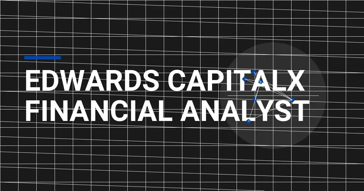 Edwards CapitalX Financial Analyst