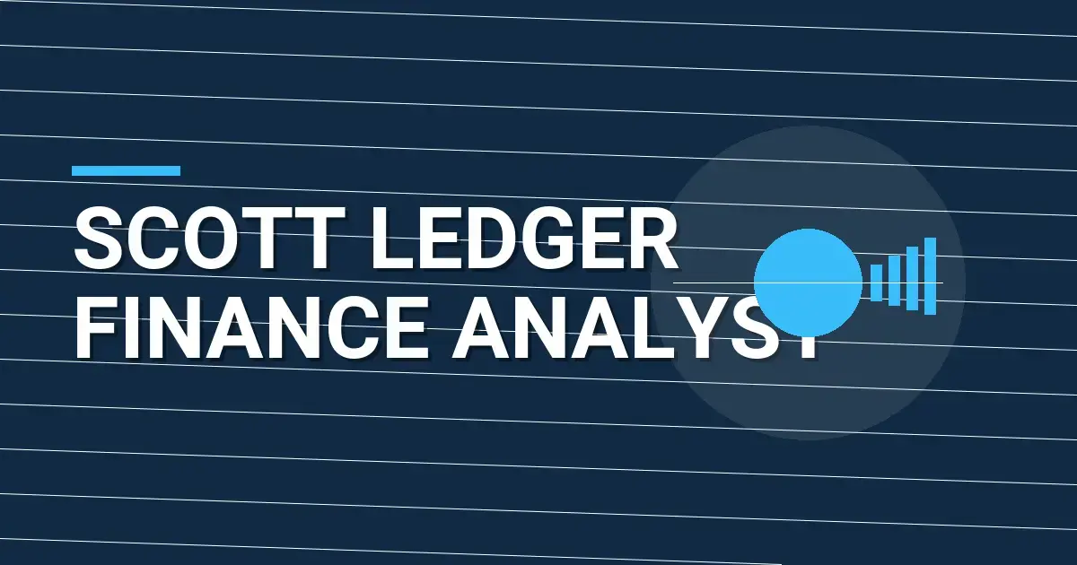 Scott Ledger Finance Analyst
