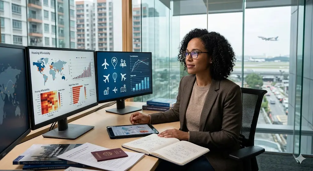 Research on Housing Affordability and Its Impact on International Travel