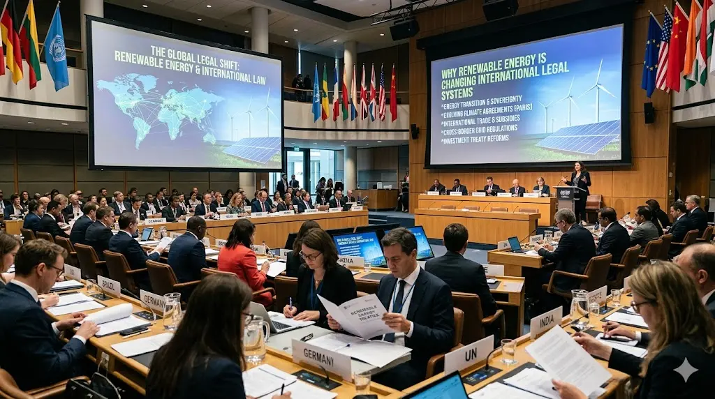 Why Renewable Energy Is Changing International Legal Systems